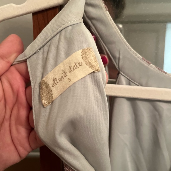 Altard state lace dress purple - Picture 3 of 4